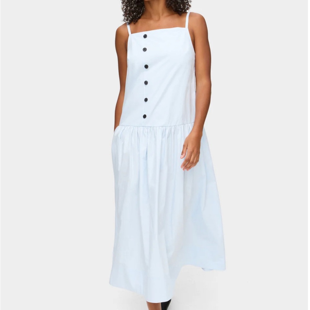 Aligne Cotton Light Blue Maxi dress